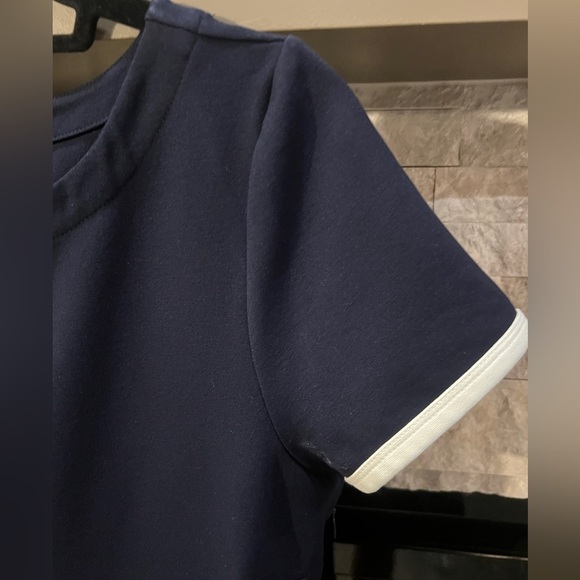 J Crew Blue plain drop waist dress size 10 - Picture 9 of 9